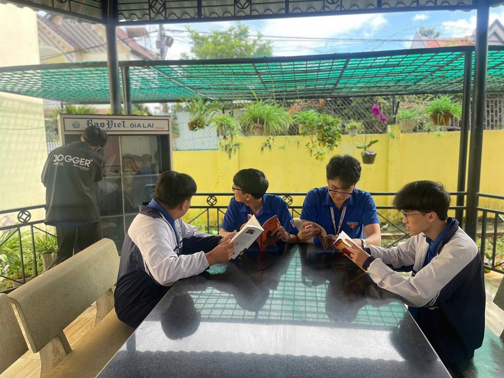 ds3_mwhk Gia Lai: Lan tỏa văn hóa đọc sách trong trường học - ảnh 1